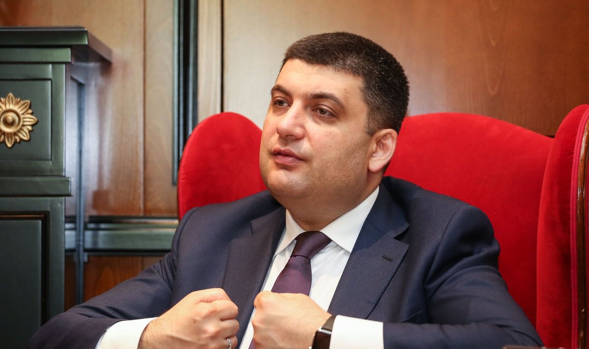 Ukrainian Prime Minister Volodymyr Groysman