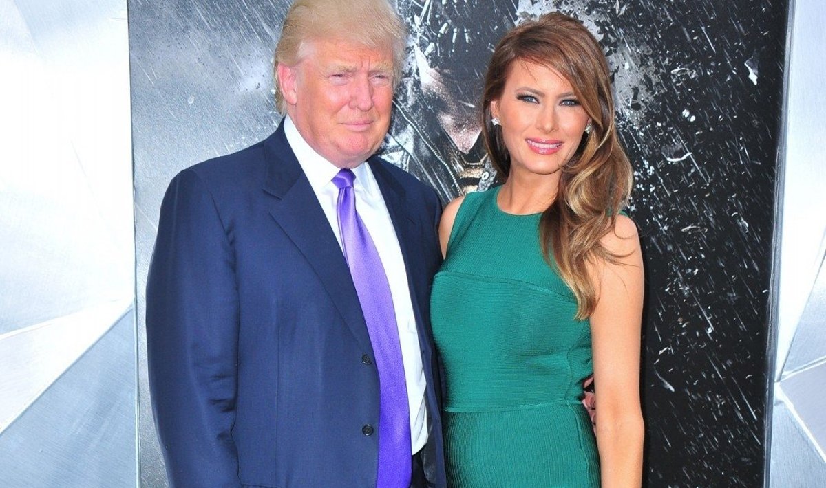 Melania Trump ir Donaldas Trumpas