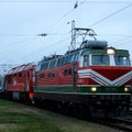 Iš Minsko į Lietuvą atvažiavo pirmasis elektrinis keleivinis traukinys