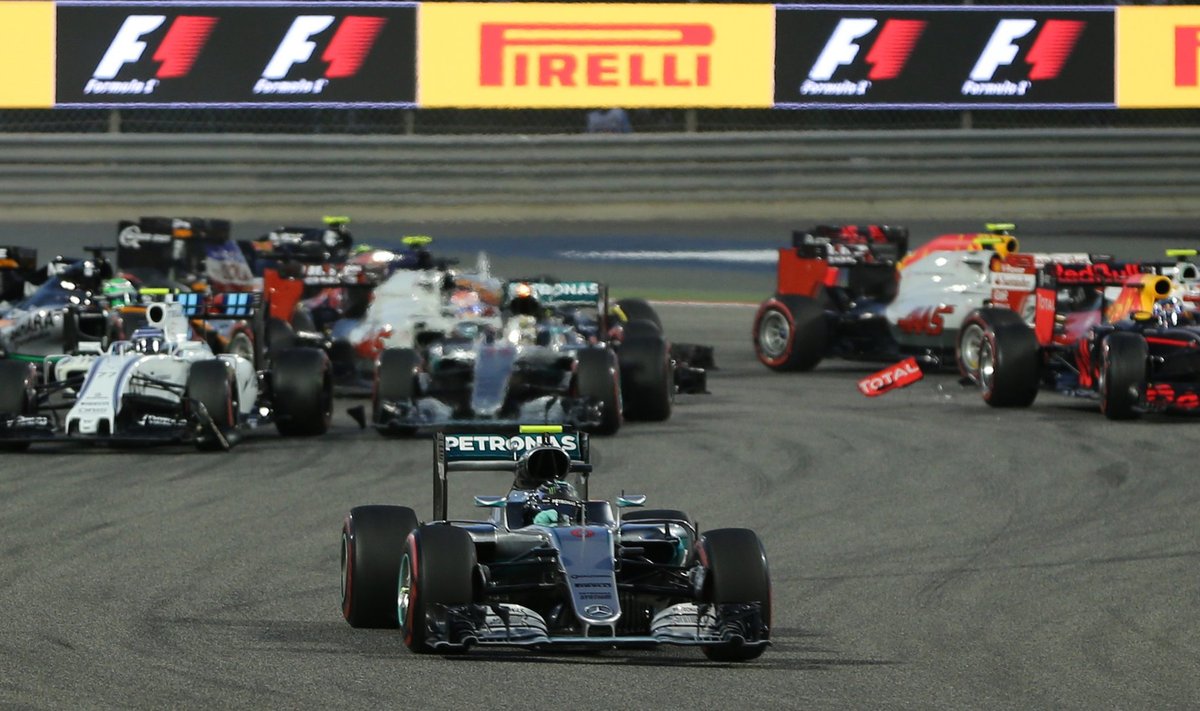 Avarija "Formulės-1" lenktynėse