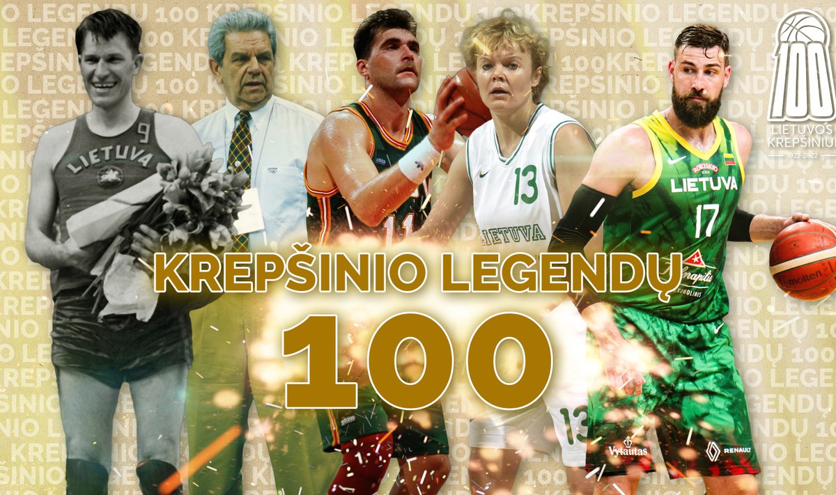 Krepšinio šimtmečio legendų sąraše – geriausi iš geriausių