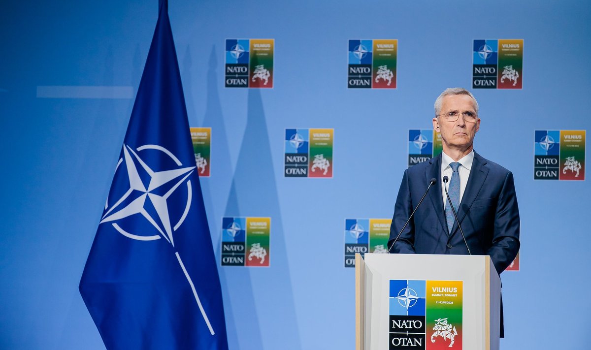 NATO Generalinis Sekretorius Jensas Stoltenbergas