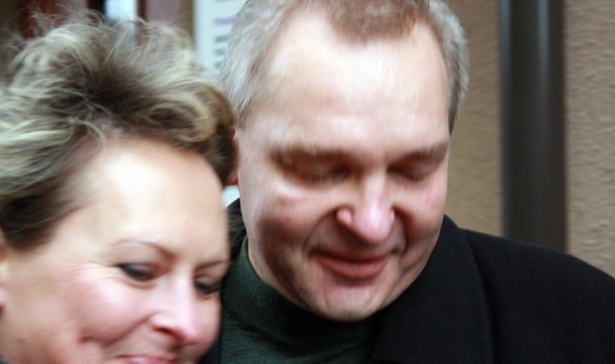  Česlovas Daugėla su žmona