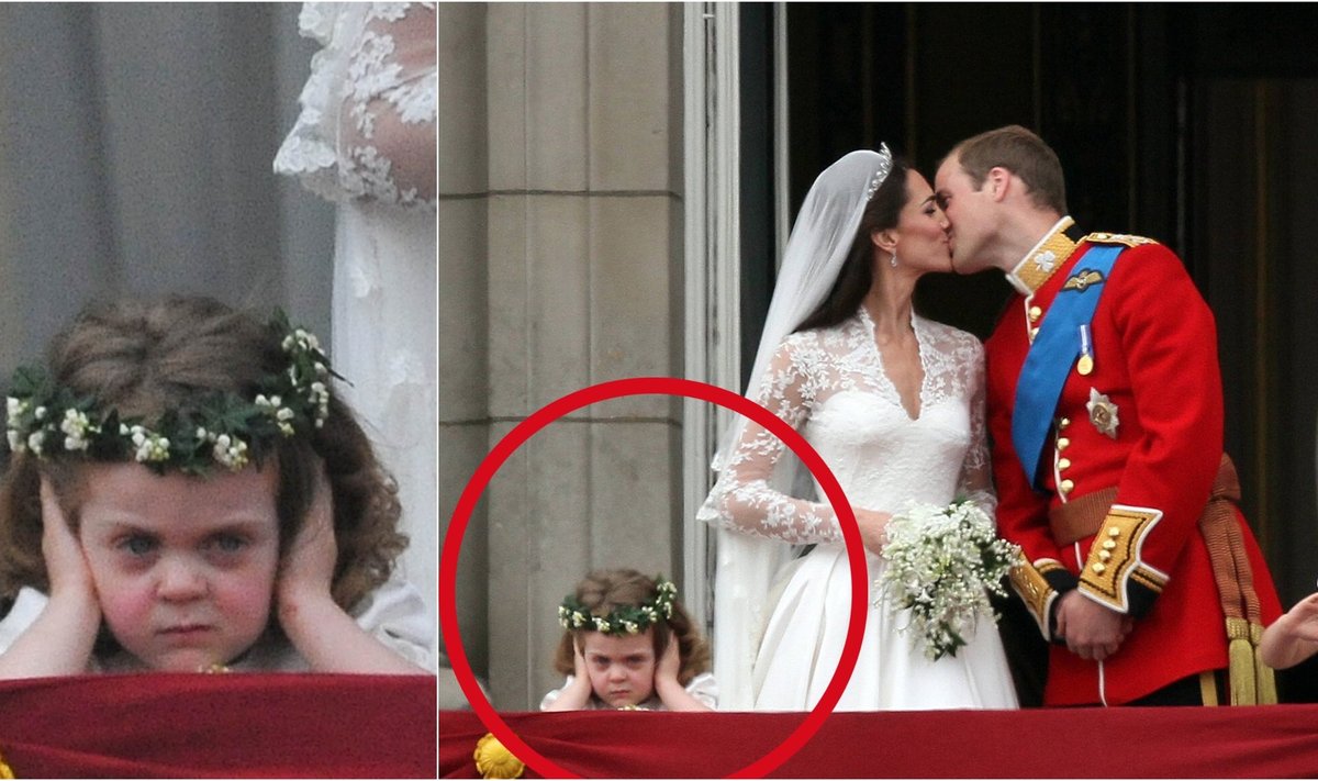 Kate Middletoniddleton ir princas Williamas, Grace van Cutsem