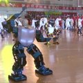 Konkurse Kinijoje publiką sužavėjo robotų pademonstruoti įgūdžiai