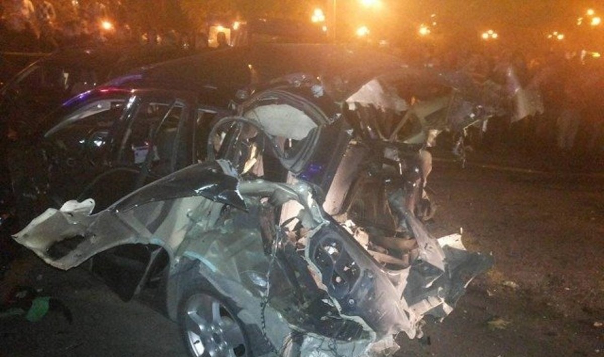 Gruzijoje susprogdintas parlamentaro automobilis