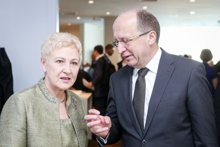 Irena Degutienė ir Andrius Kubilius