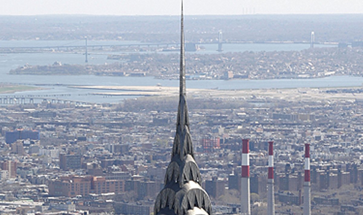 „Chrysler“ dangoraižis Niujorke