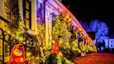 Pakruojo dvare atidarytas žiemos festivalis „Kalėdų kosminė stotis“