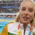 Pirma jaunimo olimpinės čempionės patirtis: skambant himnui – ir keista, ir smagu