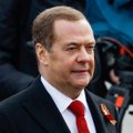 Maskvoje padegtas Medvedevo biuras