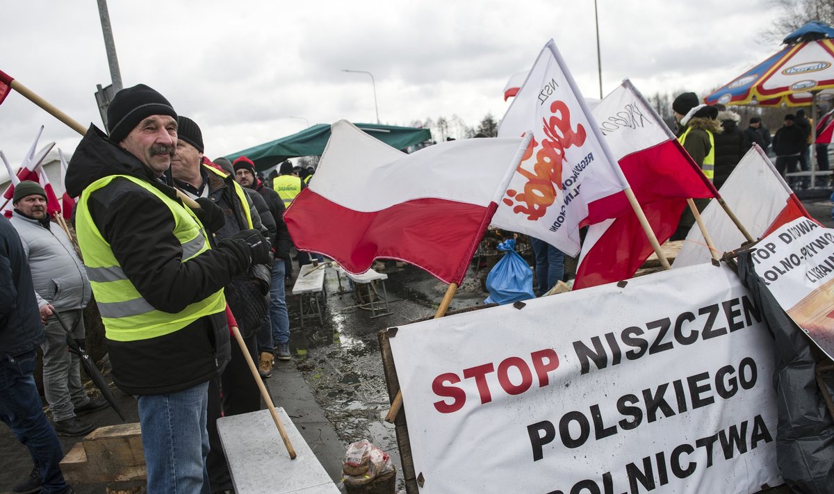 Lenkijos ūkininkų protestas