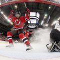 NHL čempionate - D.Zubraus įvartis ir „Devils“ klubo pergalė