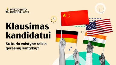 Nausėda vs. Šimonytė. Kandidatai atsakė, su kuria šalimi Lietuva turėtų gerinti santykius