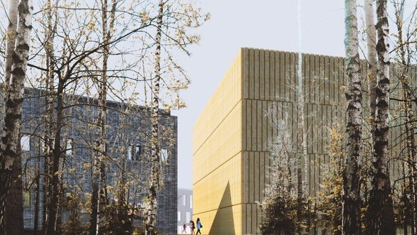 Vilniuje pradedama LMTA studijų miestelio statyba