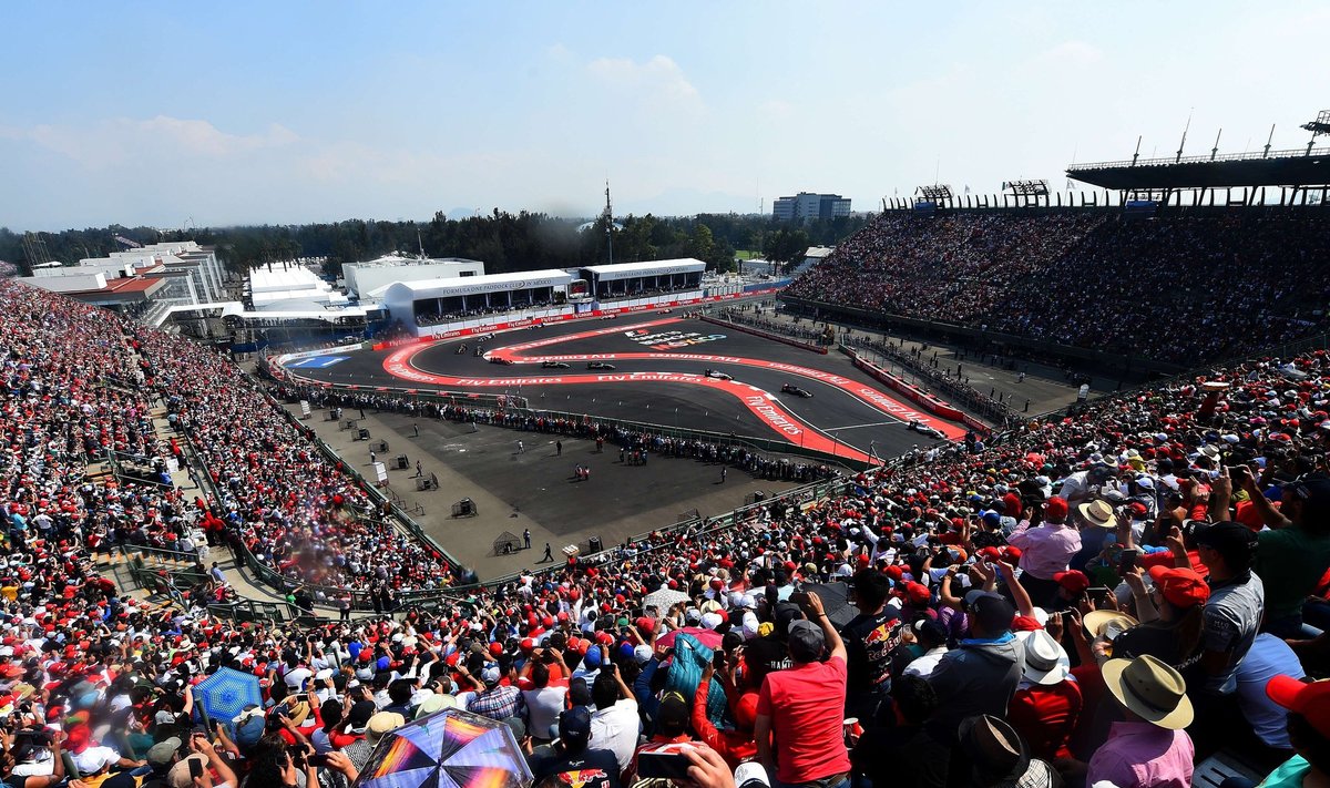 "Formulės-1" etapas Meksikoje 