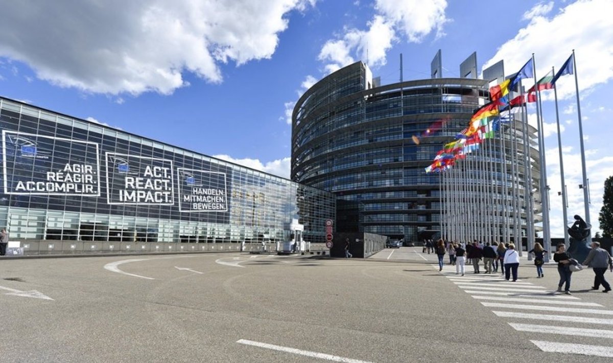 Europos Parlamento rInkiminės kampanijos pristatymas Strabūre