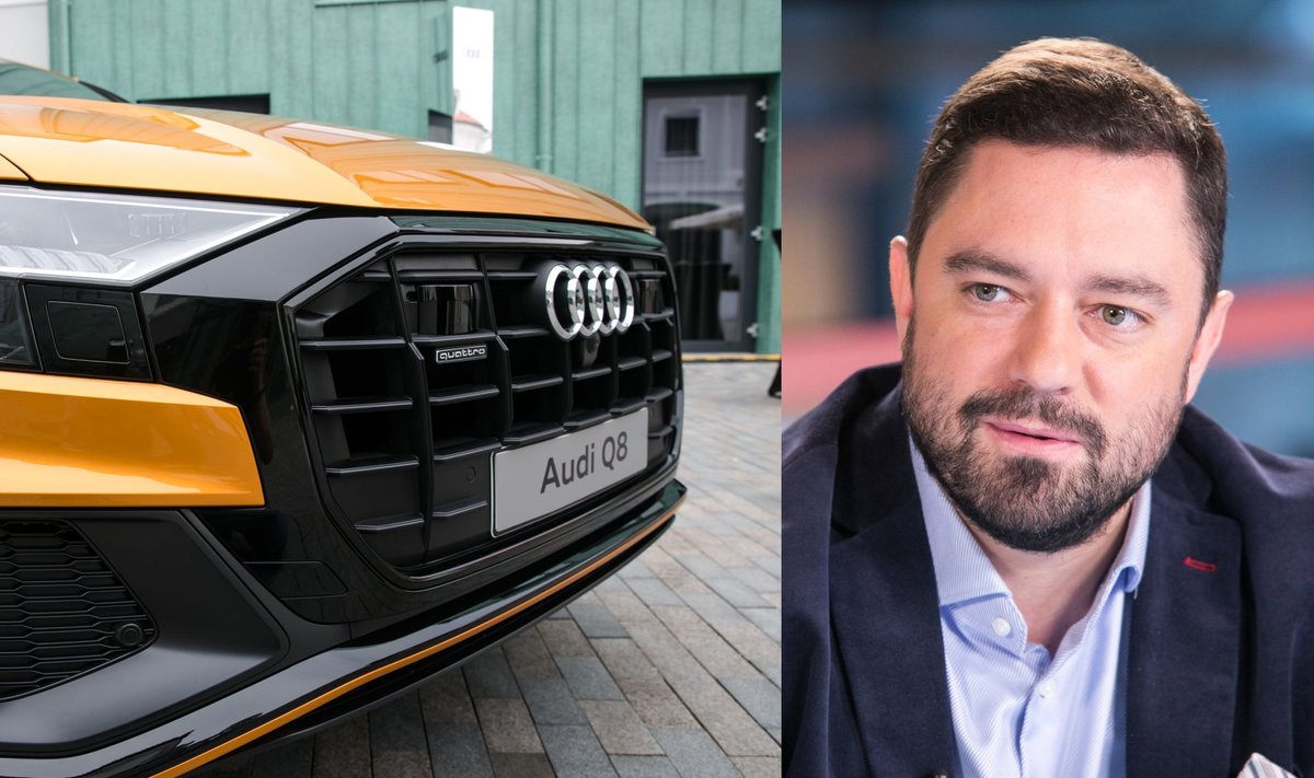 Verslininkas Liudvikas Andriulis pasidalino savo įsigyto "Audi Q8" istorija