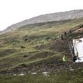 Gedimino kalne padėtis stabilizuota, bet nuošliaužų dar gali būti