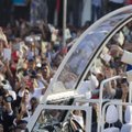 Popiežius didžiulės minios akivaizdoje kanonizavo pirmąjį Šri Lankos šventąjį