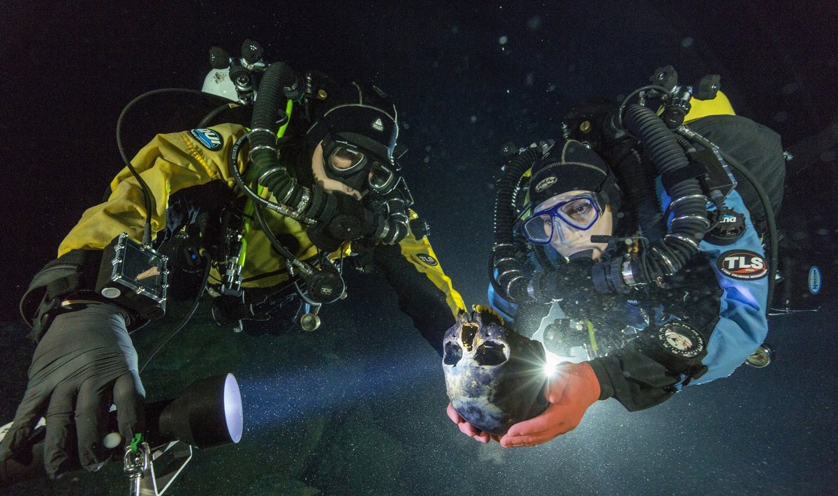Povandeniniame urve rastiems kaulams daugiau kaip 13 tūkst. metų
