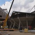 Olandijoje įgriuvo stadiono stogas