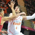 Europos čempionai ispanai nugalėjo Kinijos krepšininkus
