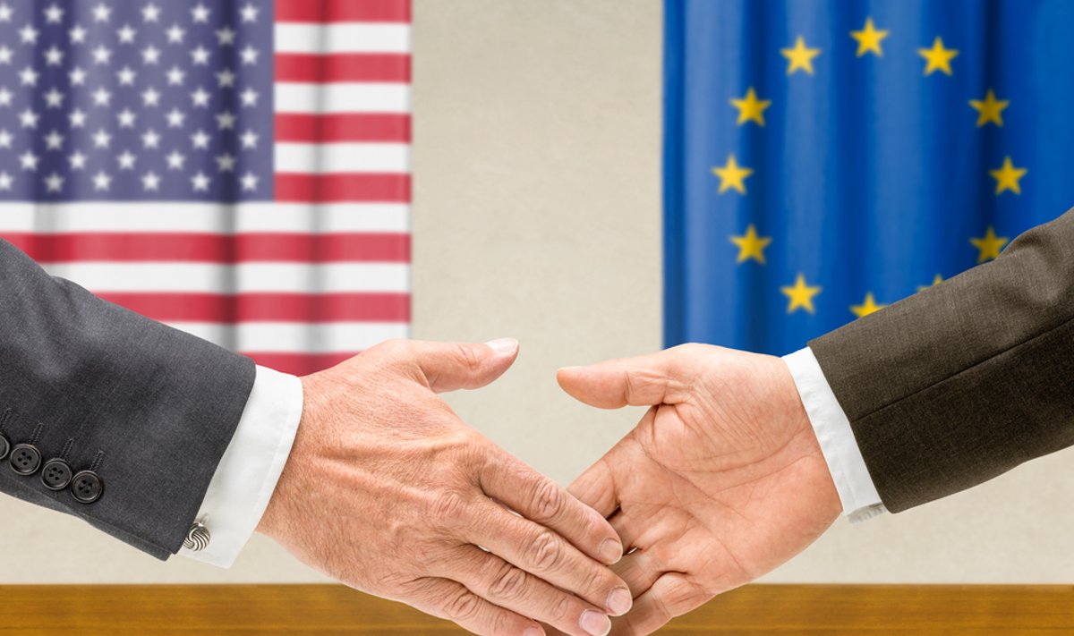 ES ir Jungtinių Valstijų laisvosios prekybos sutartis