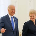 JAV viceprezidentas pradėjo susitikimus Vilniuje