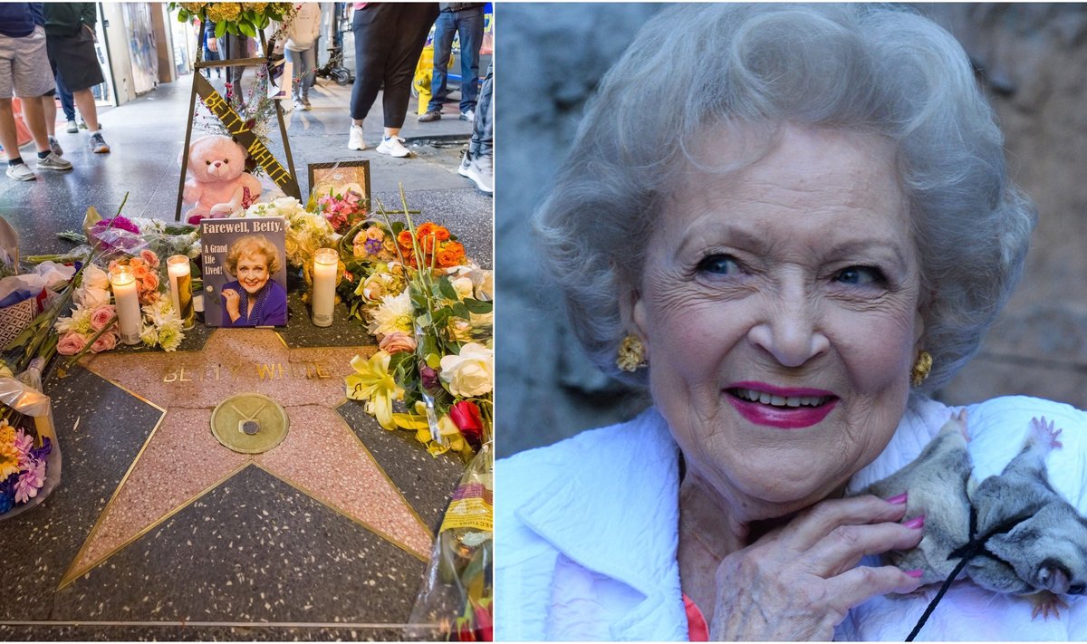 Mirė legendinė Holivudo aktorė Betty White