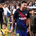 Žaisti negalinčio Messi spindesys: sudrausmino sūnų, įkvėpė Griezmanną ir jautriai pasveikino rekordininką