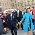 Lithuanian ambassador receives Sweden's royal couple prior to state visit