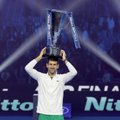 Baigiamasis ATP sezono akordas: nugalėtojo taurė – serbo rankose