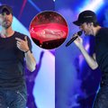 Fiasko ant scenos patyręs Enrique Iglesias gerbėjams išplatino liūdną žinią