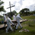 Pietų Amerikoje COVID-19 aukų skaičius viršijo 70 000