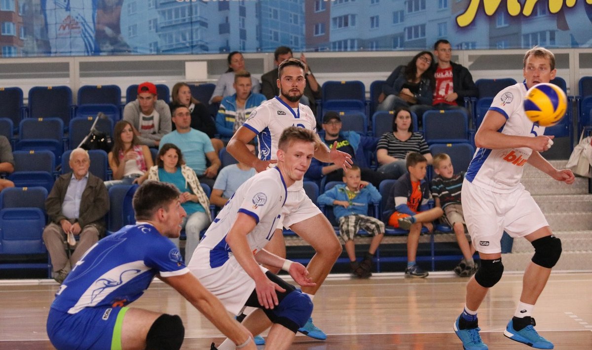 Vilniaus "Flamingo Volley-SM Tauro" komanda (Baltarusijos tinklinio federacijos nuotr.)