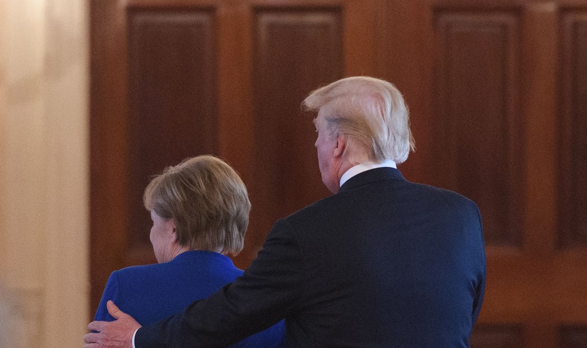 Donaldas Trumpas, Angela Merkel