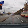 В столице зафиксировано нарушение ПДД водителем троллейбуса