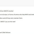 DELFI, Šiaulių merą ir oro uostą pasiekė grasinimas „parsiųsti NATO bombas į Europą“
