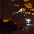 Nufilmuota, kaip robotas Niujorke neutralizavo nesprogusią bombą
