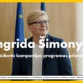 Ingridos Šimonytės prezidento kampanijos programos pristatymas