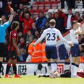 Trečia nesėkmė iš eilės: „Tottenham“ raudonavo Anglijoje