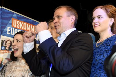 „Koalicijos partija“ pirmauja EP rinkimuose Suomijoje