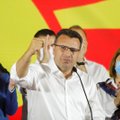 Šiaurės Makedonijos premjeras Zajevas formaliai atstatydino