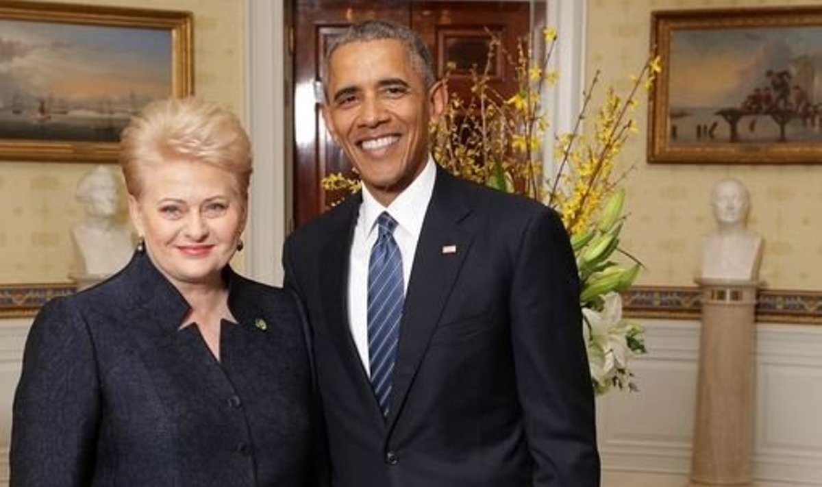 Dalia Grybauskaitė, Barackas Obama