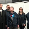 Dulkys išlydėjo pirmąsias Lietuvos medikų komandas į Kyjivą: tikiu, kad jie padės kurti naują Ukrainą