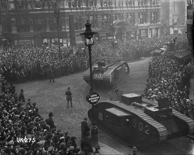 Tankų paradas Londone