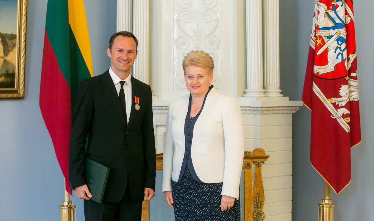 Edgaras Montvydas ir Dalia Grybauskaitė