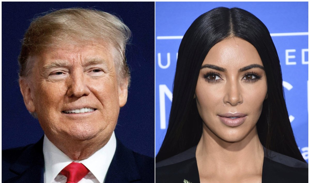 Donaldas Trumpas, Kim Kardashian