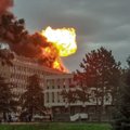 Liono universiteto komplekse – didžiulis gaisras, yra nukentėjusių
